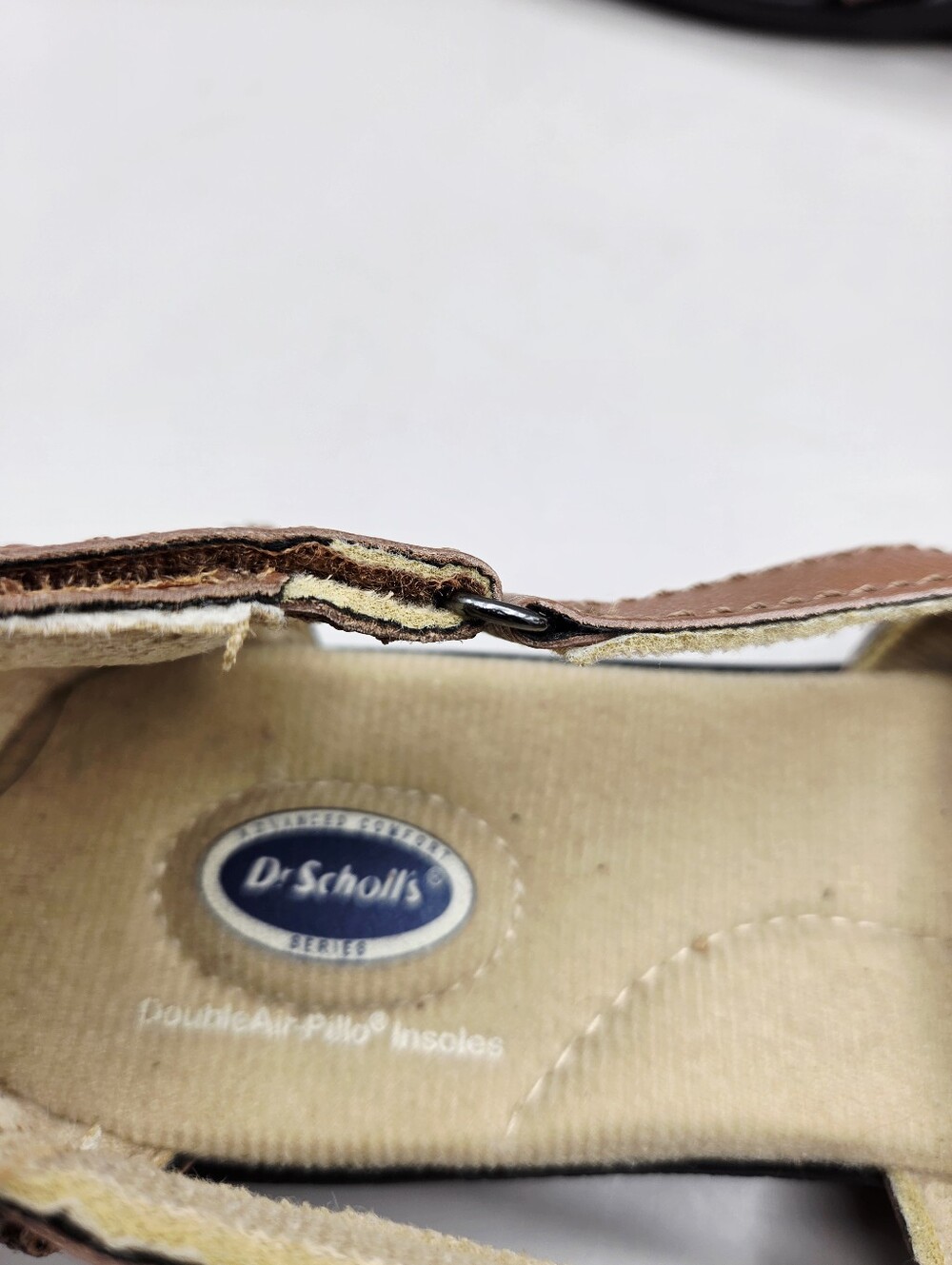Dr. Scholl's Comfort Ranniosh Brown Hurache Sandals, Size 8M - Picture 10 of 11